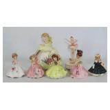 Porcelain Bells and Figurines