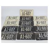 Virginia License Plates