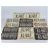 Virginia License Plates