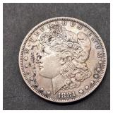 1881-O Morgan Silver Dollar