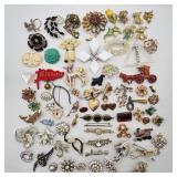 Celluloid Rhinestone & Etc Brooches & Pins