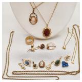 Gold Fill Jewelry Star Sapphire Opals Etc