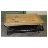 Two Four Wheel Flat Dollies