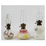 Small Glass Oil Lamps