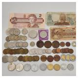 Foreign Coins & Currency British Vietnam Etc