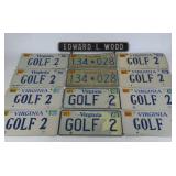 Ed Wood Virginia License Plates