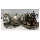 Silver Plate and Aluminum Tablewares