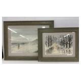 Carl Nickel Watercolors