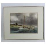 Salvatore Tortora Original Watercolor