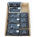 Tray Lot of Olympus 35MM XA & XA1 Cameras