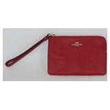 Coach Canvas Wristlet