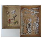 Selection of Necklaces and Pins