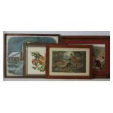 Selection of Framed Prints and Artwork