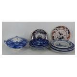 Transferware and Flow Blue