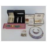 5Assorted Watches and Jewelry