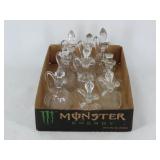 Clear Glass Vinegar Cruets