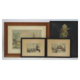 Framed European Style Artwork