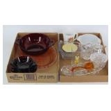 Assorted Decorative Glassware