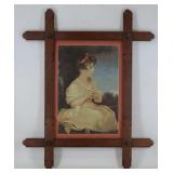 Framed Oil Painting - Age of Innocence