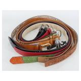 Selection of Faux Leather and Woven Belts