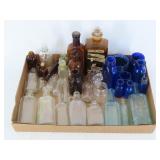 Selection of Vintage Glass Bottles