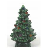 Vintage Ceramic Lighted Christmas Tree