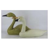 Stansted Carved Goose & Resin Decoys