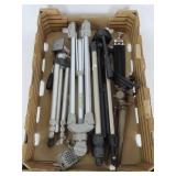 Tray Lot of Tripods