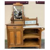 English Marble Top Washstand
