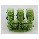 Emerald Green Glassware