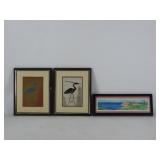 Shore Bird and Lighthouse Artworks