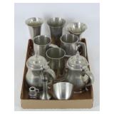 Pewter Drinkware and Tablewares