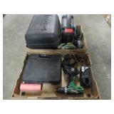 2 Trays of Electric and Battery Tools