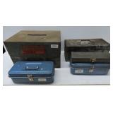 Metal Toolbox Lot