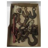 Small Load Binder and Chain Hooks