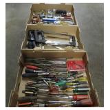 3 Trays of Hand Tools