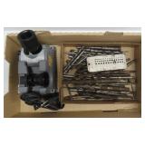 Drill Doctor 500 Sharpener & Steel Drill Bits