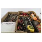 Two Trays of Hand Tools