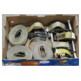 Three 2' Straps w/ Ratchets