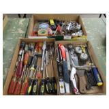 Three Trays Of Hand Tools