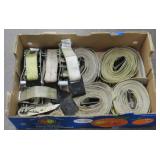 Four 2' Ratchet Straps w/ Binders