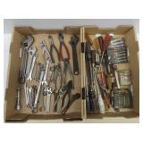 2 Trays of Hand Tools