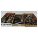 Three Trays Of Hand Tools