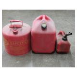 Three Fuel Cans