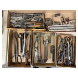 Five Trays of Hand Tools