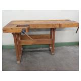 Butcher Block Workbench