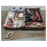 2 Boxes of Hand/Cordless Tools
