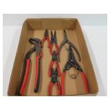 Snap-on and Blue Point Speciality Pliers