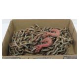 20' Logging Chain w/ 2 Hooks