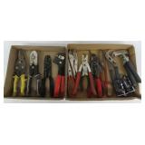2 Trays of Pliers